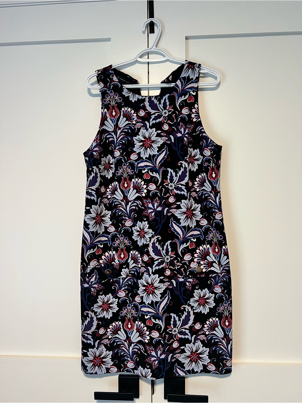 Floral Print INC Sleeveless Shift Dress